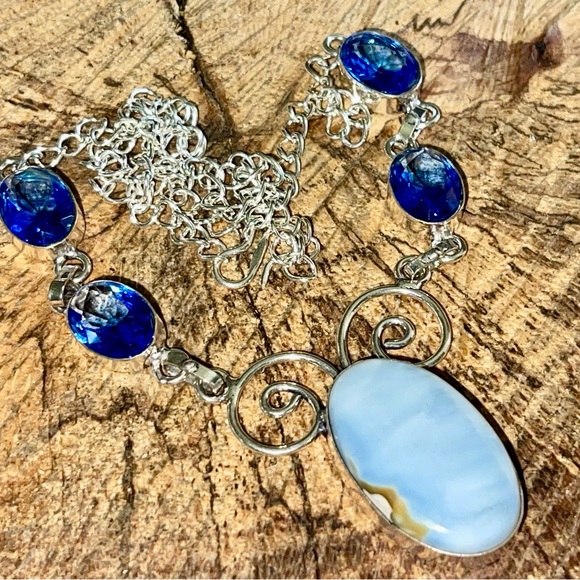 Owyhee Opal Pendant Necklace - Picture 8 of 16